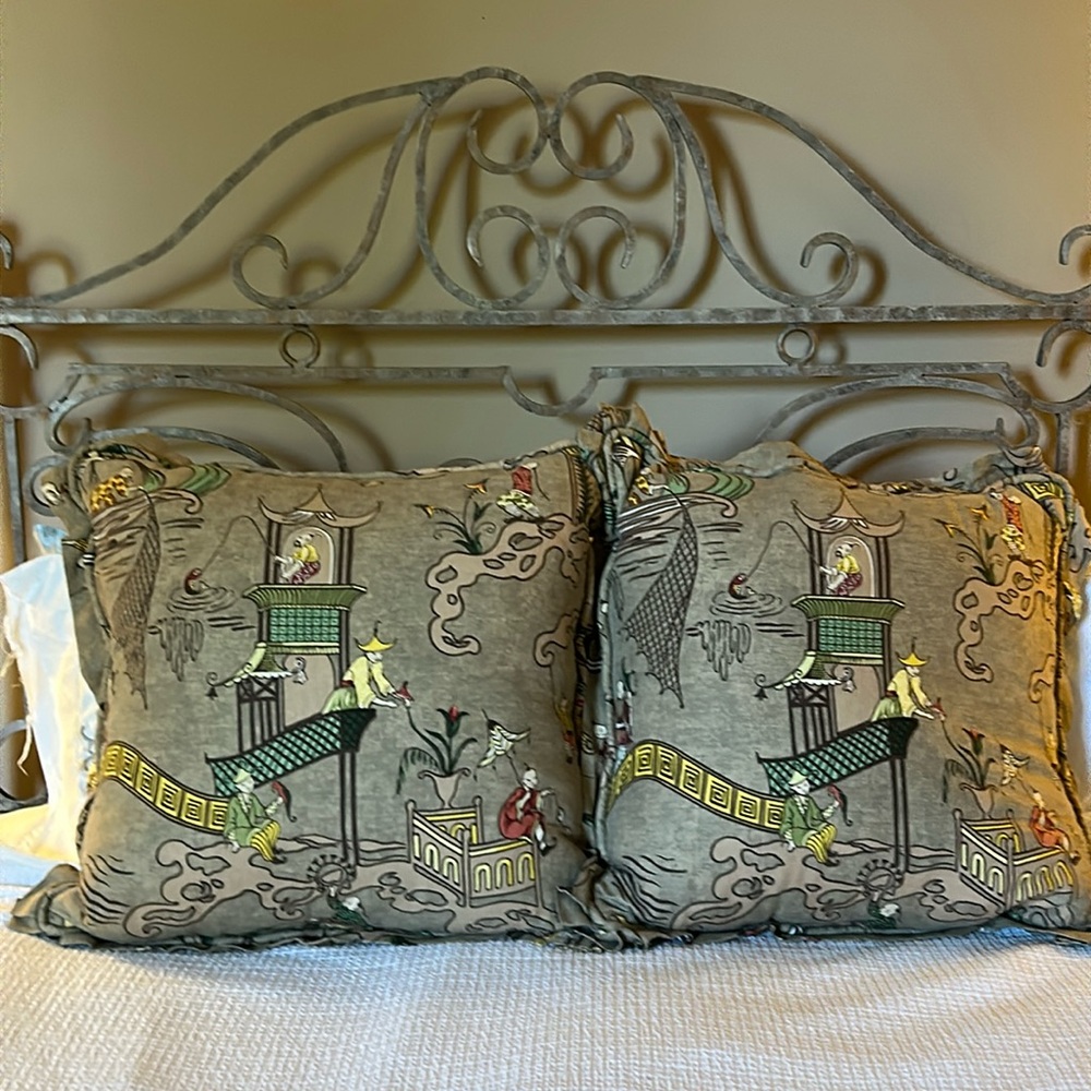 26”by26” custom pillows